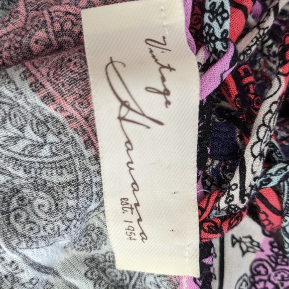 Vintage Havana corset back boho top - Picture 4 of 5